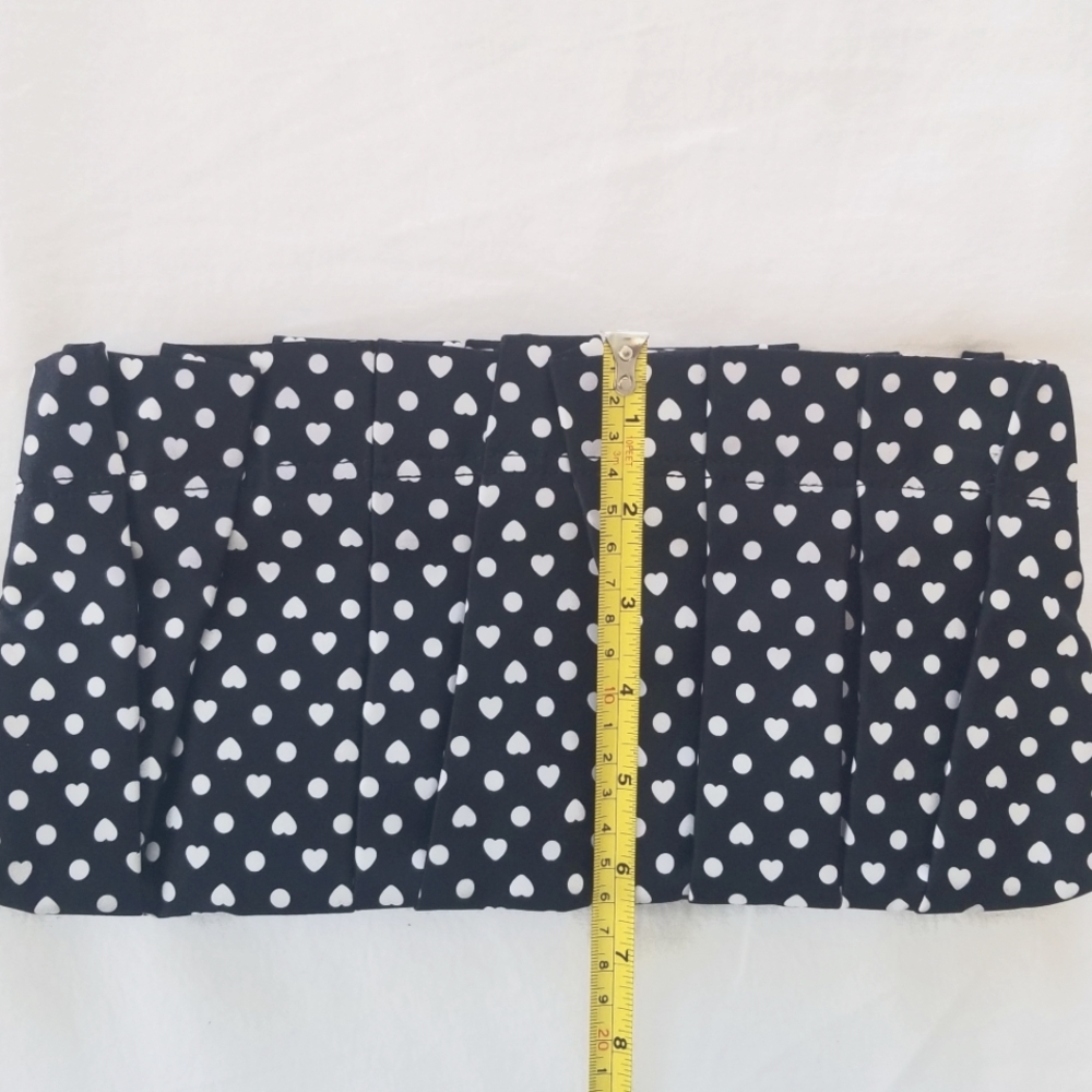 Polka Dots and Hearts Clutch